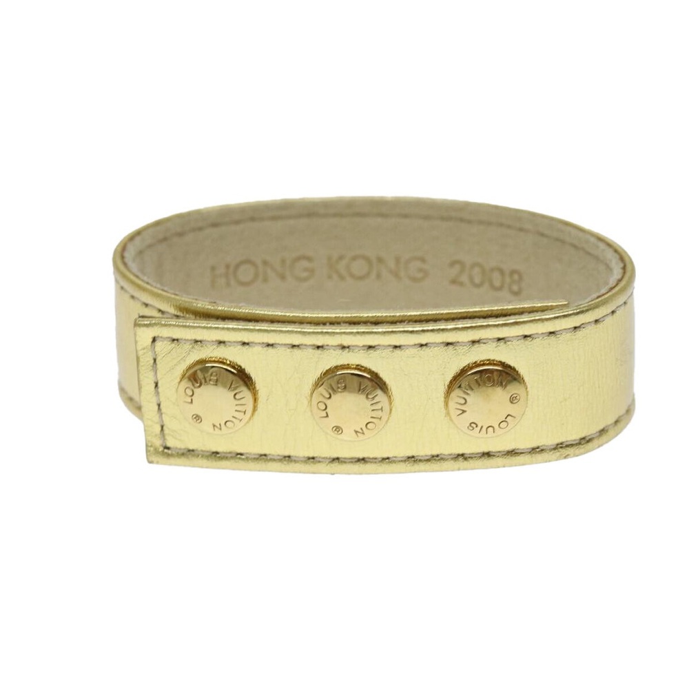 Authentic LOUIS VUITTON Suhali gold monogram limited edition Bracelet - Picture 2 of 6
